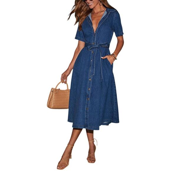 TEODORA Dresses & Skirts - Teodora Womens  Midi Dress